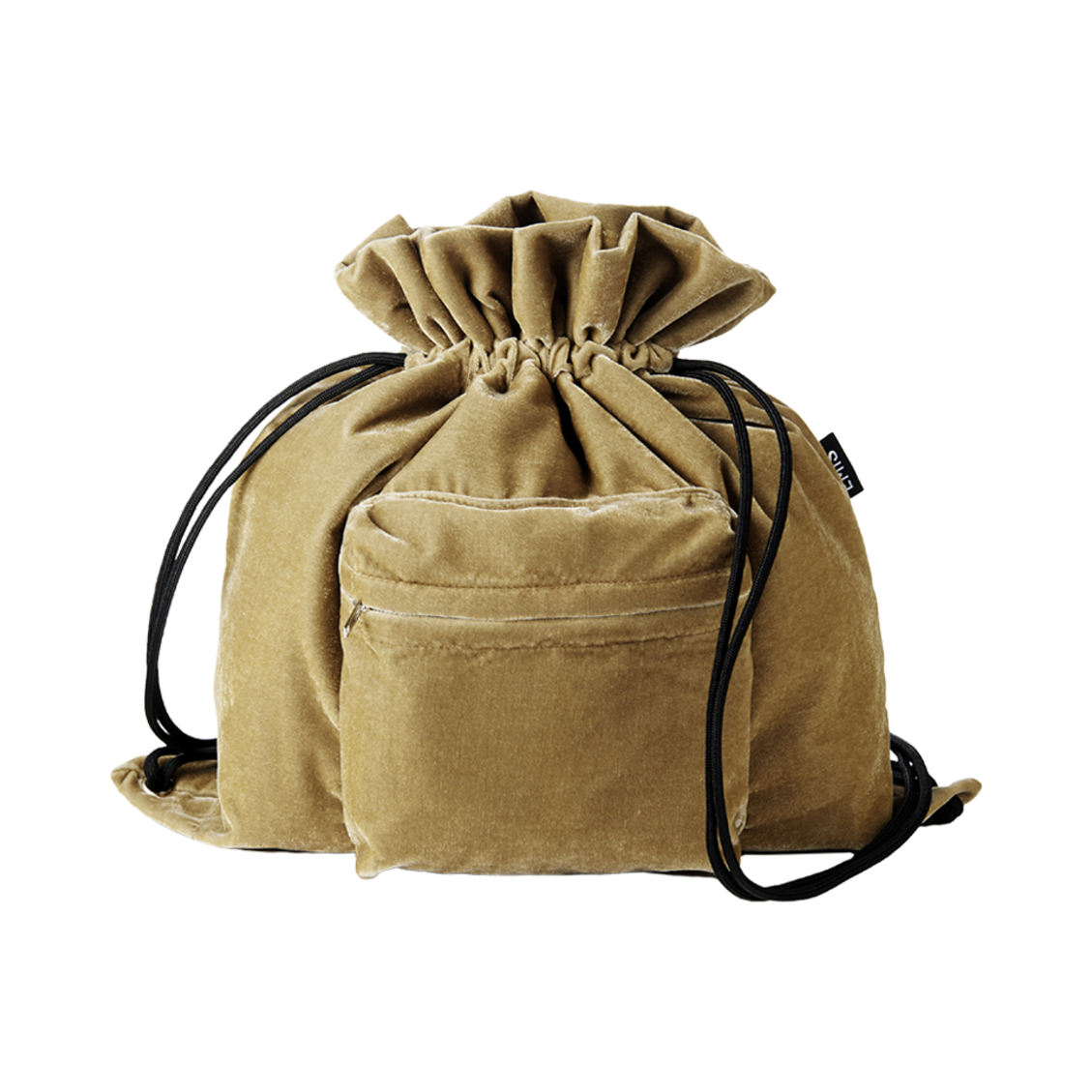 이미스 벨벳 빈티지 백팩 베이지(Emis Velvet Vintage Backpack Beige) - 1