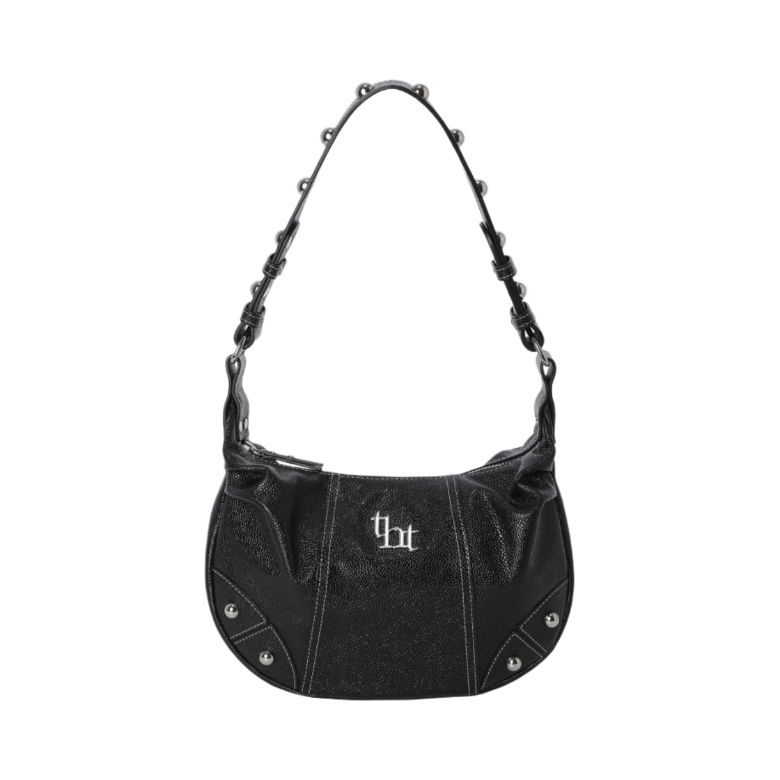 쓰리타임즈 조니 백 블랙(Threetimes Johnny Bag Black)