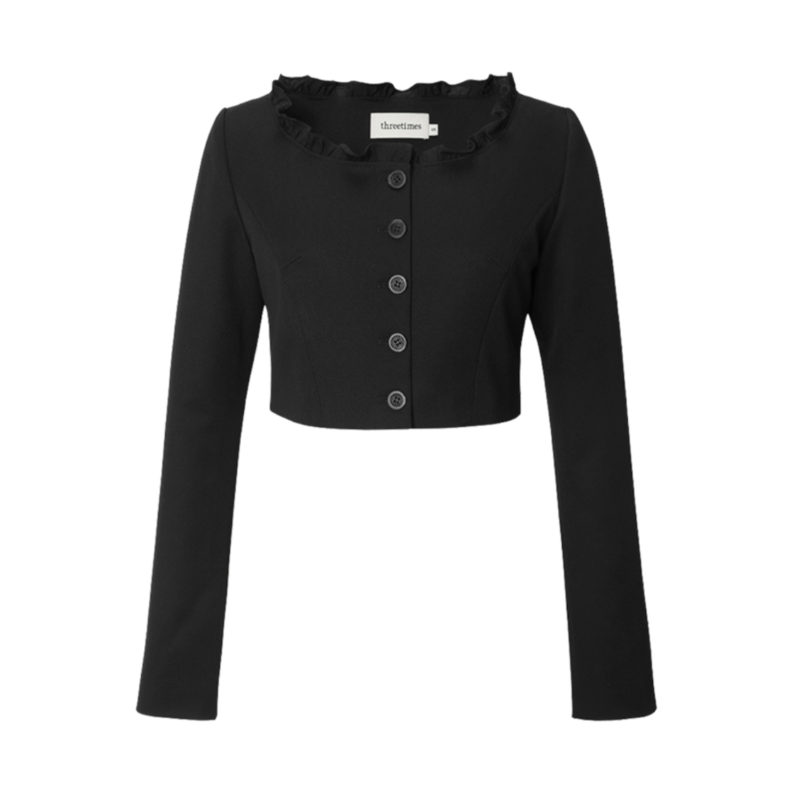 - (W) Threetimes Rachel Jacket Black