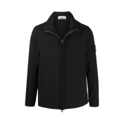 Stone Island Q0222 Soft Shell Light Weight Jacket Black - 20FW