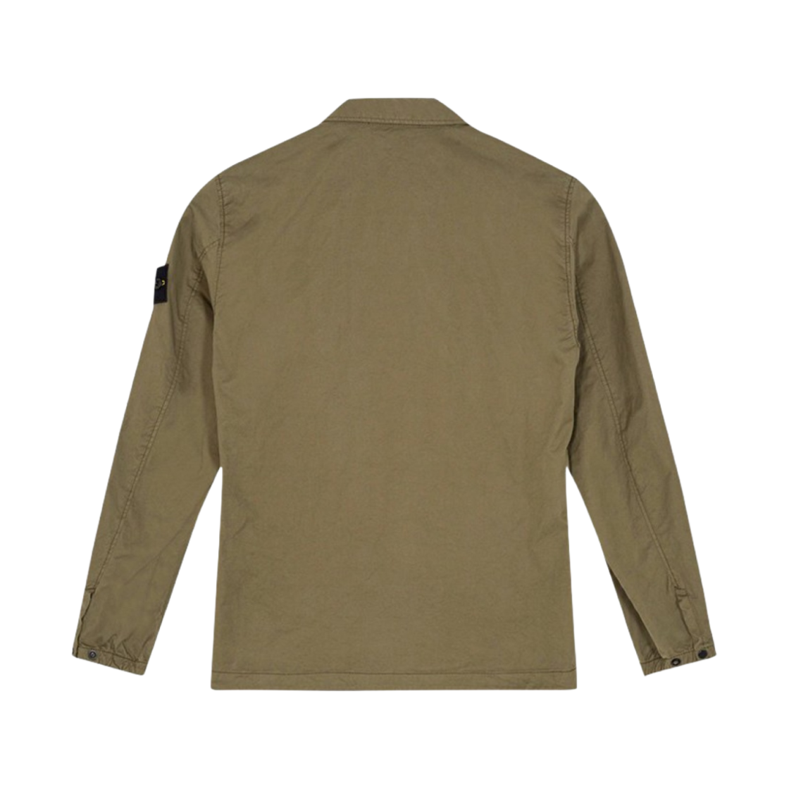 스톤 아일랜드 10119 스트레치 코튼 트윌 가먼트 다이드 오버셔츠 올리브 그린 - 21SS(Stone Island 10119 Stretch Cotton Twill Garment Dyed Overshirt Olive Green - 21SS) - 2