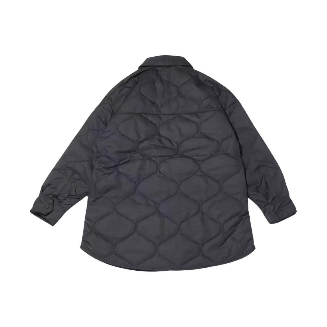 (W) 나이키 NSW 에센셜 퀄티드 트렌치 자켓 블랙 - 아시아((W) Nike NSW Essential Quilted Trench Jacket Black - Asia) - 2