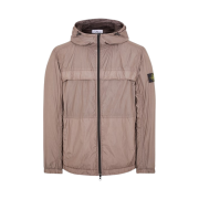 Stone Island 40922 Garment Dyed Crinkle Reps R-Nylon Hooded Jacket Dove Grey - 24SS