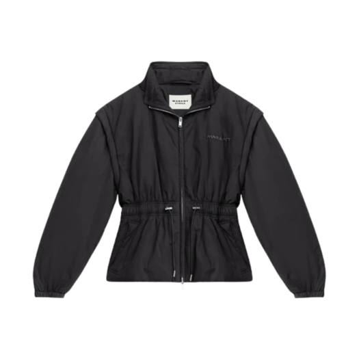 Isabel Marant Dastyni Quilted Cotton Coat Black - 25SS