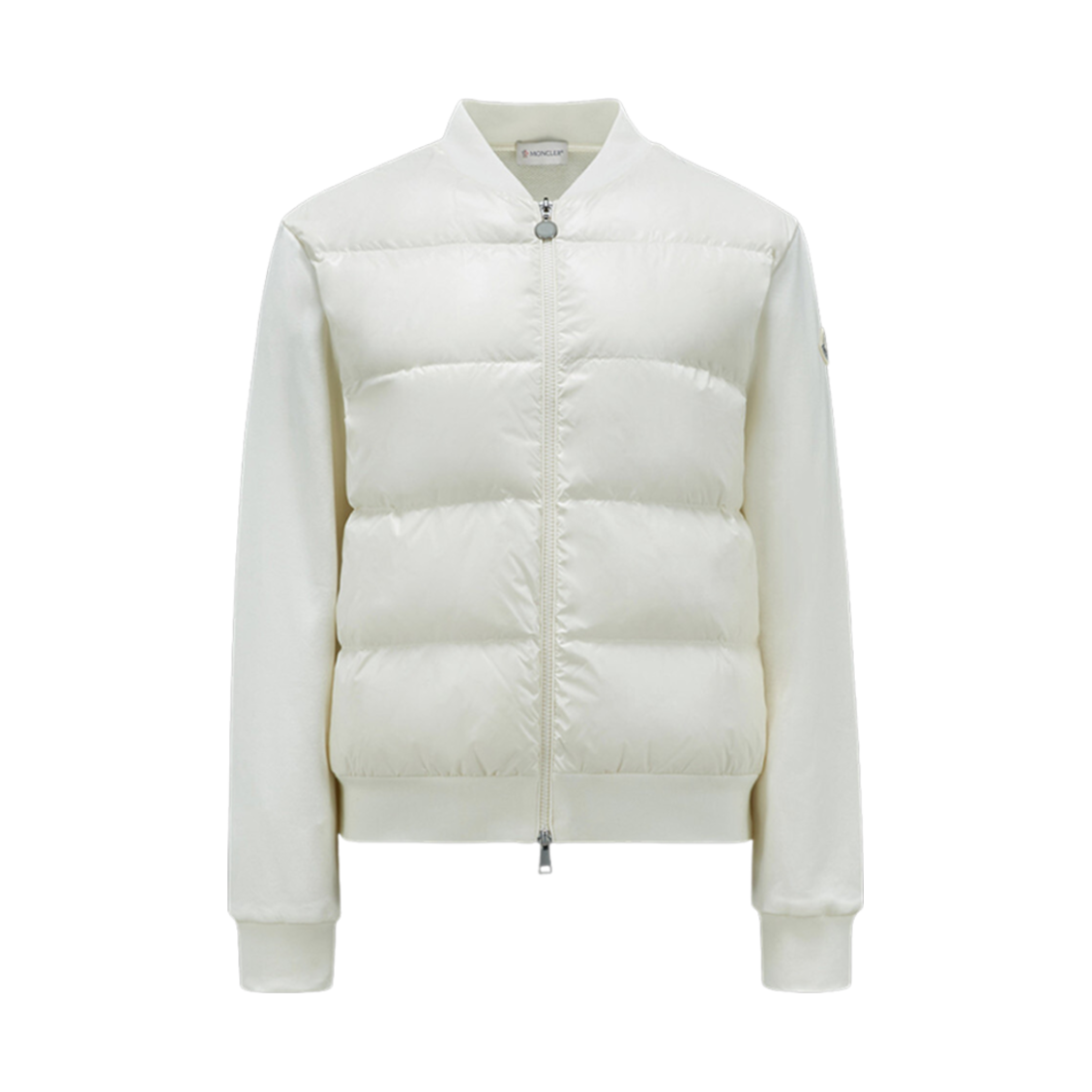 I2-093-8G00029-89A2Y-034 (W) Moncler Padded Zip-Up Sweatshirt White - 23FW
