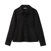 Our Legacy Reincarnation Suede Shirt Black Suede