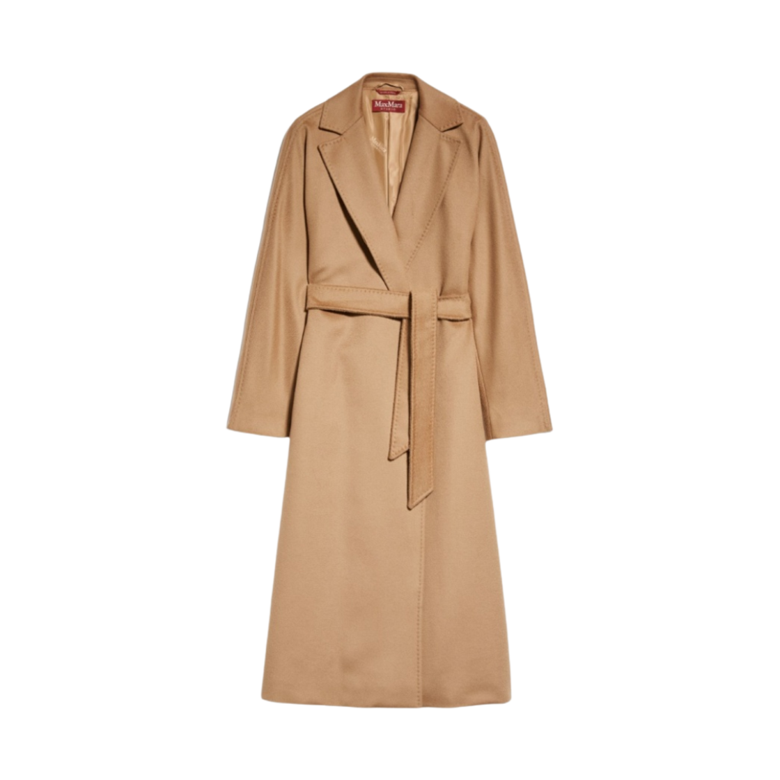 (W) 막스마라 파라테르 버진 울 코트 카멜((W) Max Mara Prater Virgin Wool Coat Camel) - 1