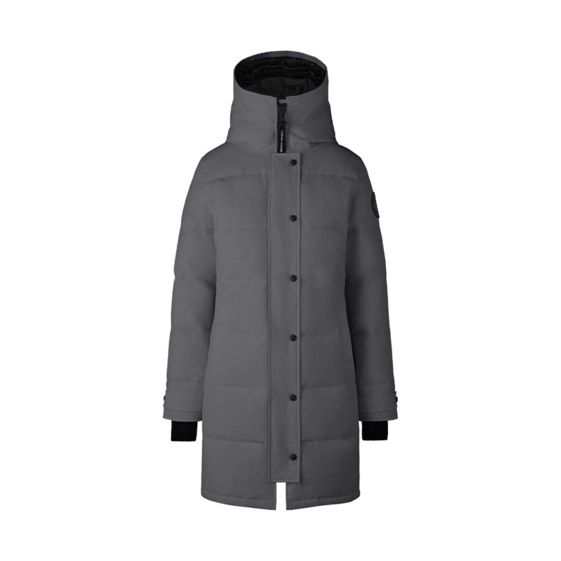 (W) 캐나다 구스 쉘번 파카 블랙 라벨 티타늄((W) Canada Goose Shelburne Parka Black Label Titanium) - 1