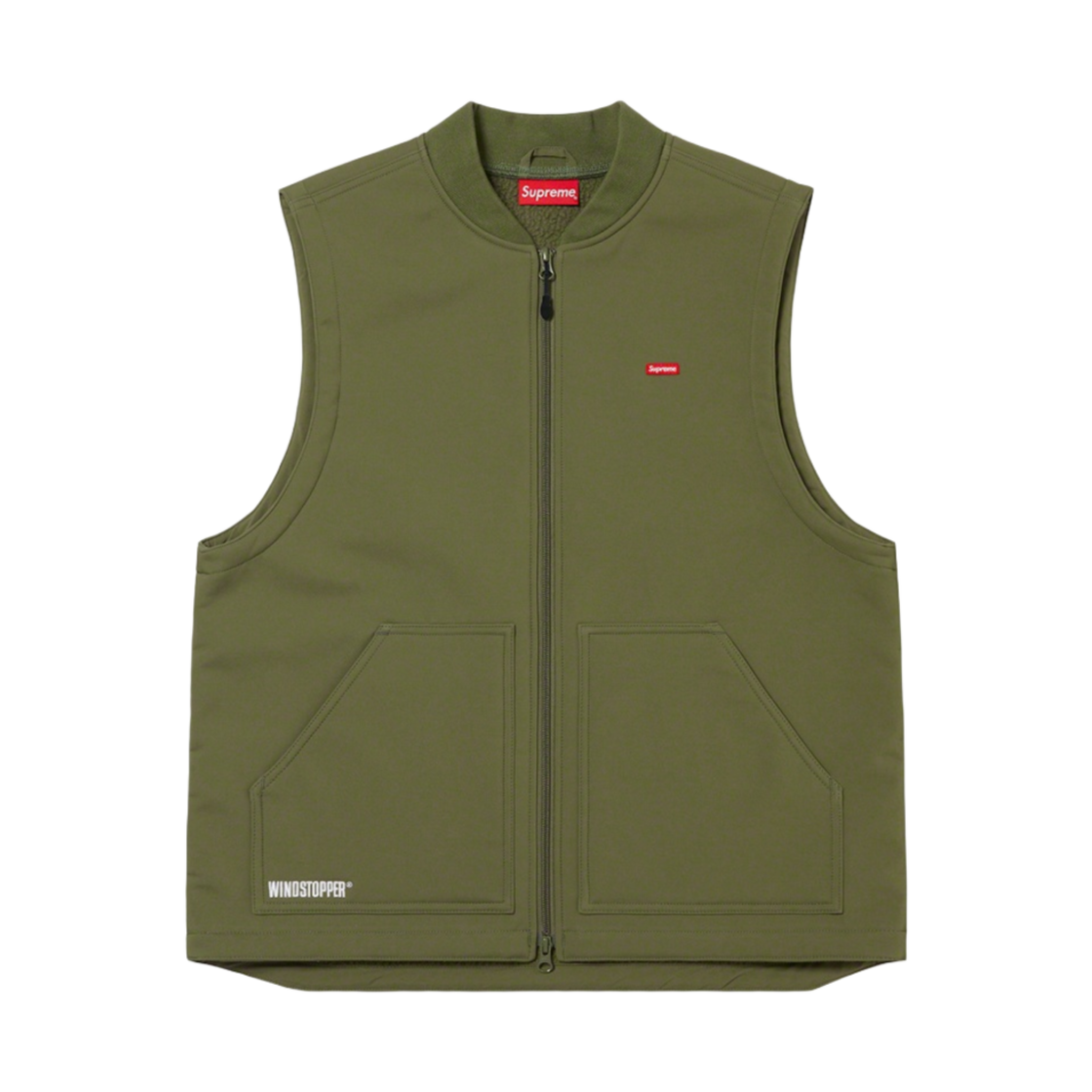 슈프림 윈드스토퍼 워크 베스트 다크 올리브 - 22FW