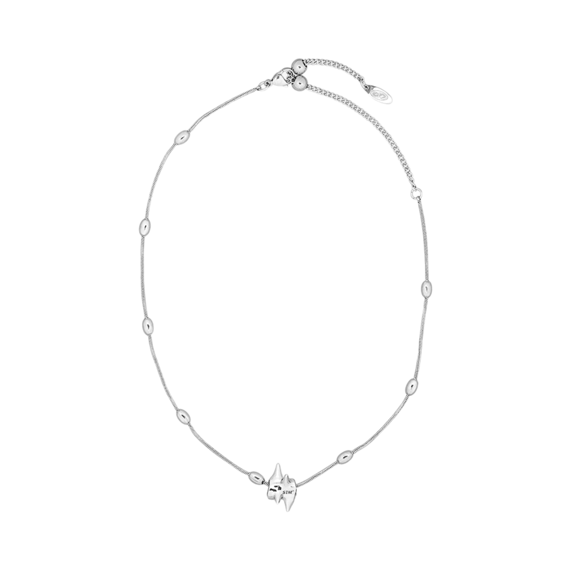 NO627S Sentiments No.627 Neckalce Silver