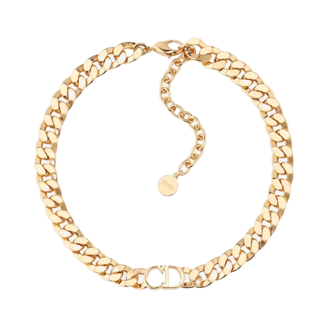 (W) 디올 단수스 에뚜왈 초커 골드 피니쉬 메탈((W) Dior Danseuse Étoile Choker Gold Finish metal) - 1