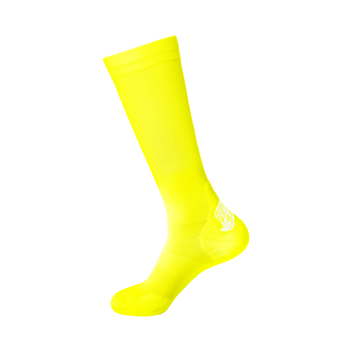 리투 블랙 윙 러닝 니 삭스 레몬(LI2 Black Wing Running Knee Socks Lemon)