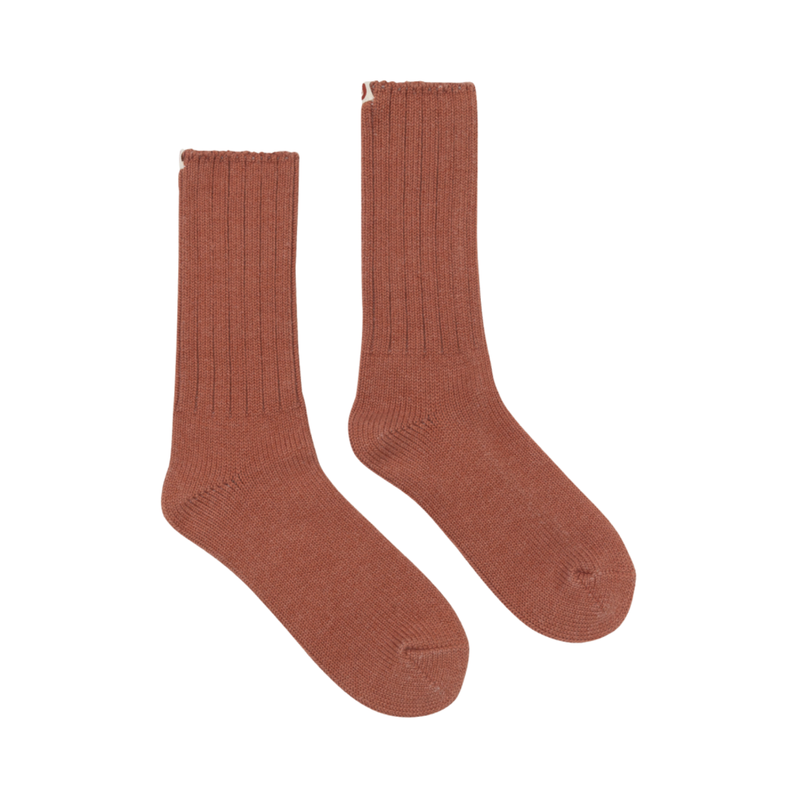 부디 무드라 벌키 립 앵클 삭스 다이드 선번(Budhi Mudra Bulky Rib Ankle Socks Dyed Sunburn)