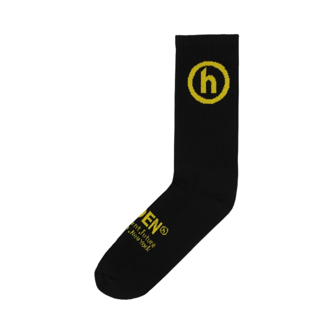 히든 NY 삭스 블랙 옐로우(Hidden NY Socks Black Yellow)