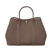 Hermes Garden Party 36 Bag Negonda & Palladium Etoupe