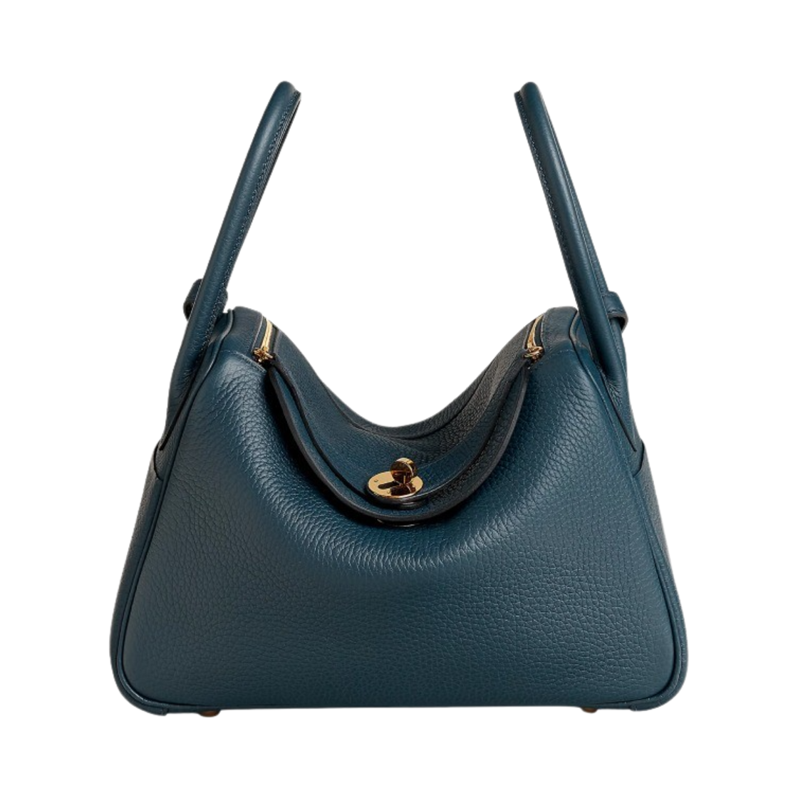 에르메스 린디 26 백 클레망스 & 골드 하드웨어 블루 드 프뤼스(Hermes Lindy 26 Bag Clemence & Gold Bleu De Prusse) - 1
