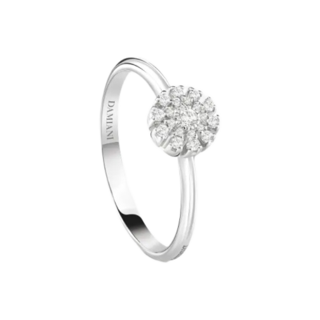 다미아니 마르게리타 다이아몬드 링 화이트 골드(Damiani Margherita Diamonds Ring White Gold)
