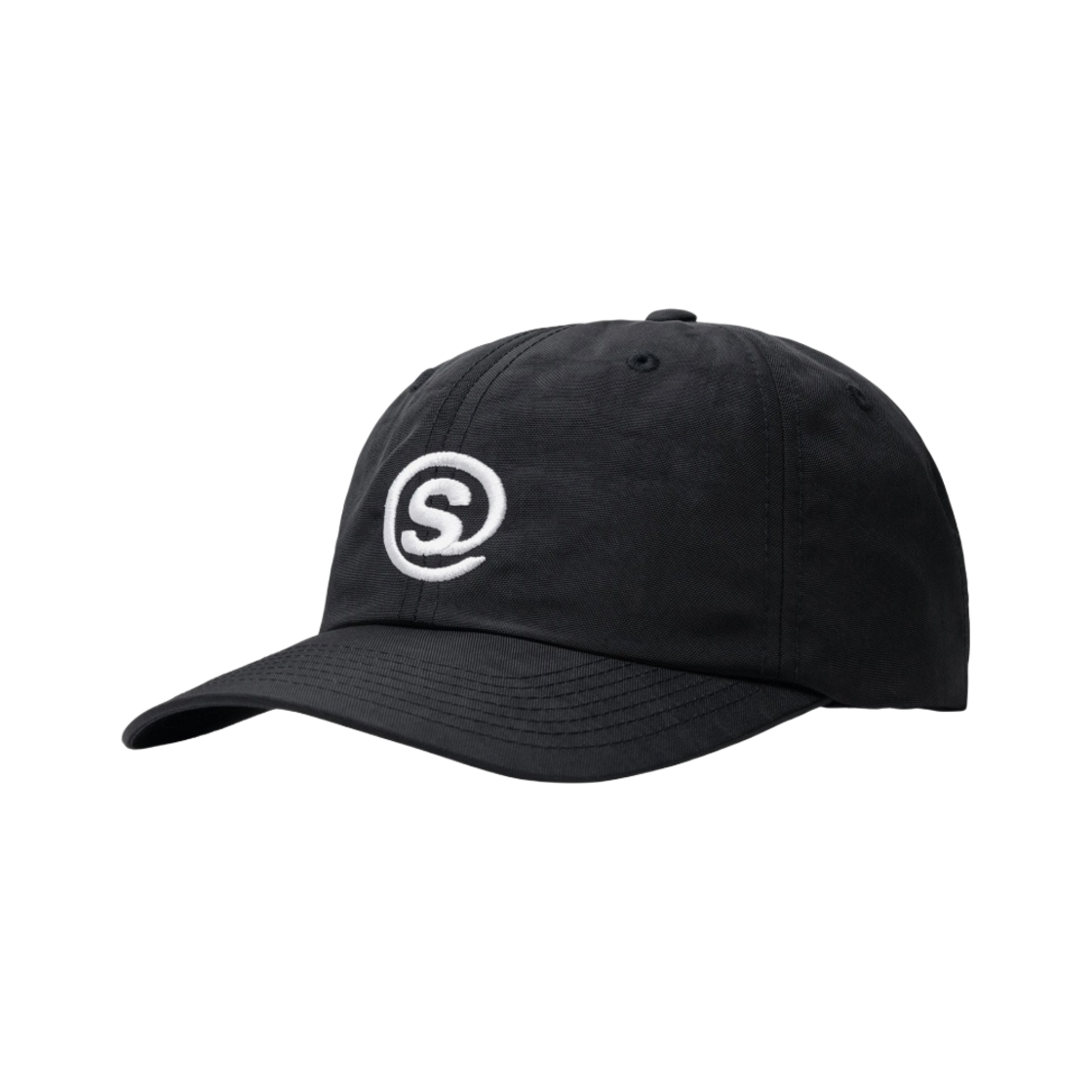 스투시 워시드 나일론 심볼 로우 프로 캡 블랙