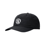 Stussy Washed Nylon Symbol Low Pro Cap Black