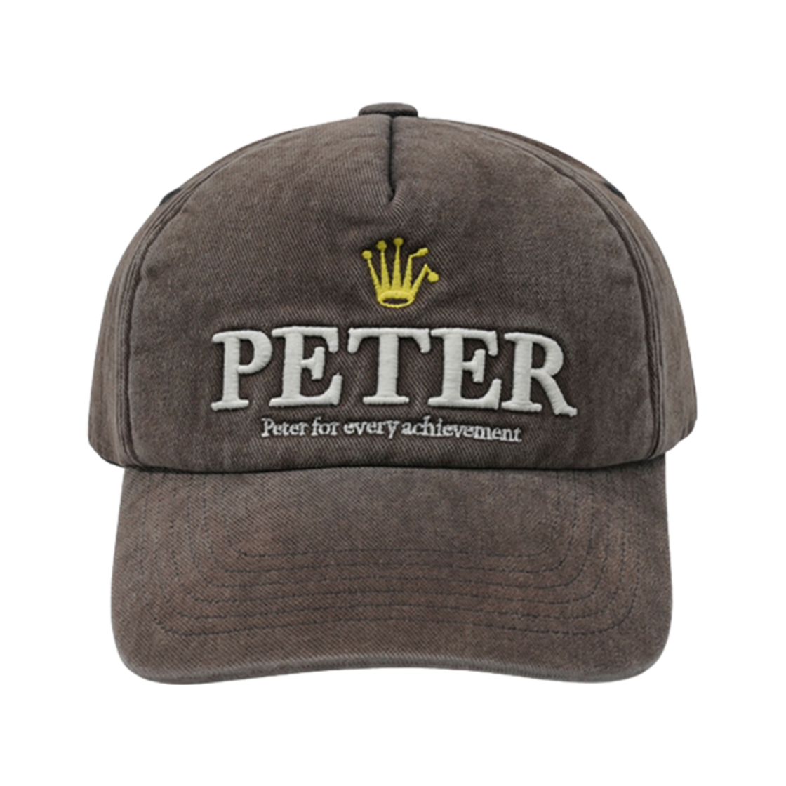 마이 네임 이즈 피터 5 패널 프렉스 캡 차콜(My Name is Peter 5-Panel Prex Cap Charcoal)