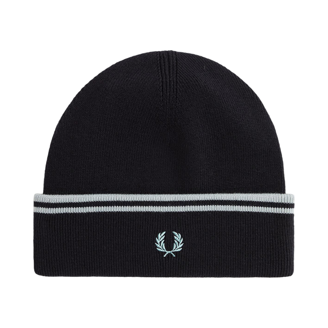 CFPU2439150-L51 Fred Perry Twin Tipped Merino Wool Beanie Navy