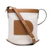 Delvaux Pin Daily MM Canvas Natural Tan