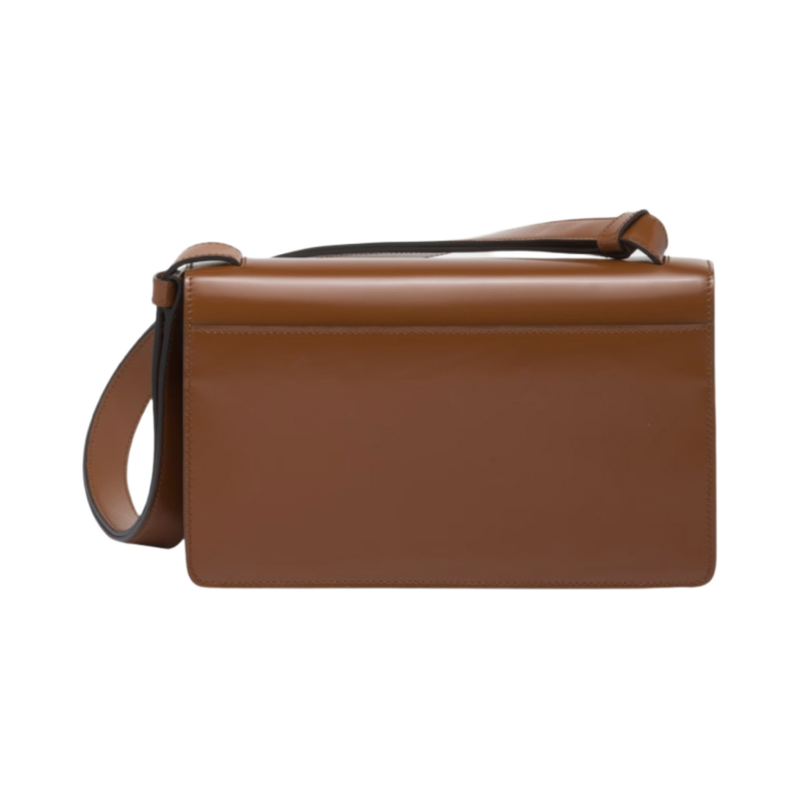 프라다 엠블럼 브러쉬드 레더 백 토바코(Prada Embleme Brushed Leather Bag Tobacco) - 2