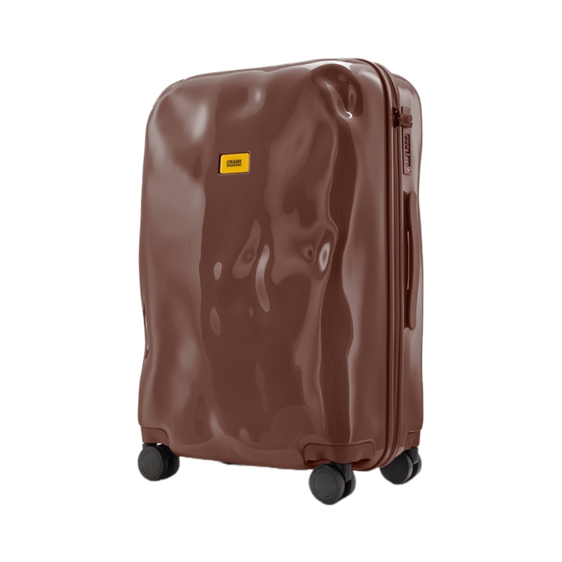 CBG-2SLU192-70 CRASH BAGGAGE Icon Tone-on-tone Medium 26Inch Carrier Chocolate