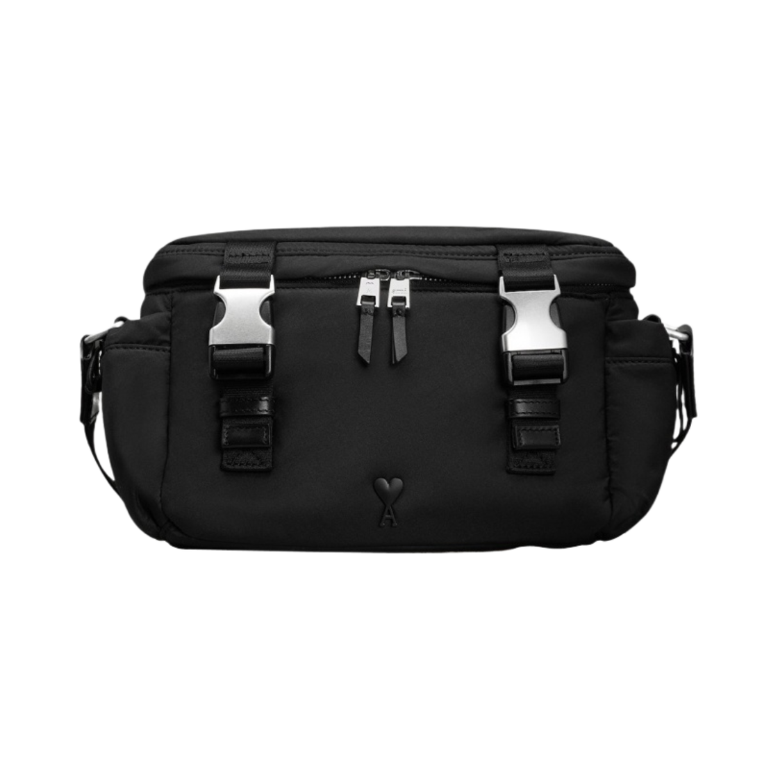 ULL183-AW0021-001 AMI de Coeur Messenger Bag Black