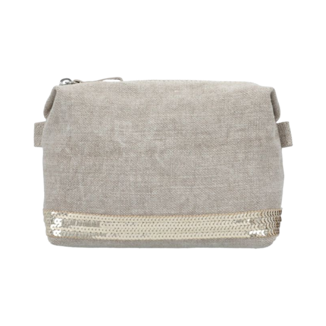 0PVE31-V42032-018 Vanessa Bruno Spangle Small Zipped Clutch Sable