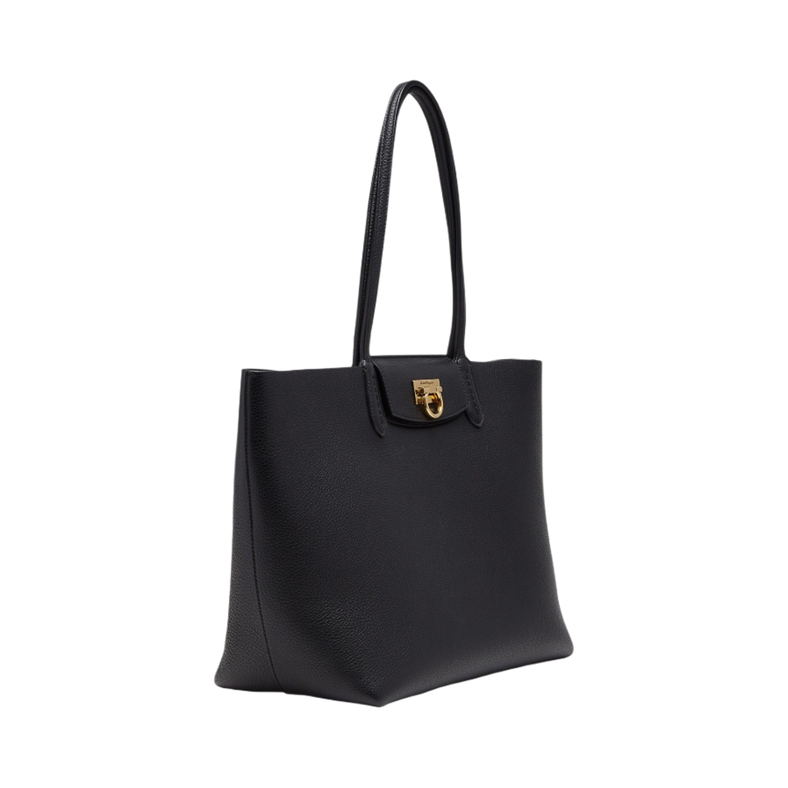 페라가모 스몰 간치니 토트백 블랙(Ferragamo Small Gancini Tote Bag Black) - 2