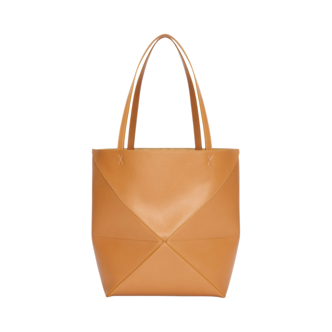 로에베 퍼즐 폴드 토트백 샤이니 카프스킨 웜 데저트(Loewe Puzzle Fold Tote Bag in Shiny Calfskin Warm Desert) - 3