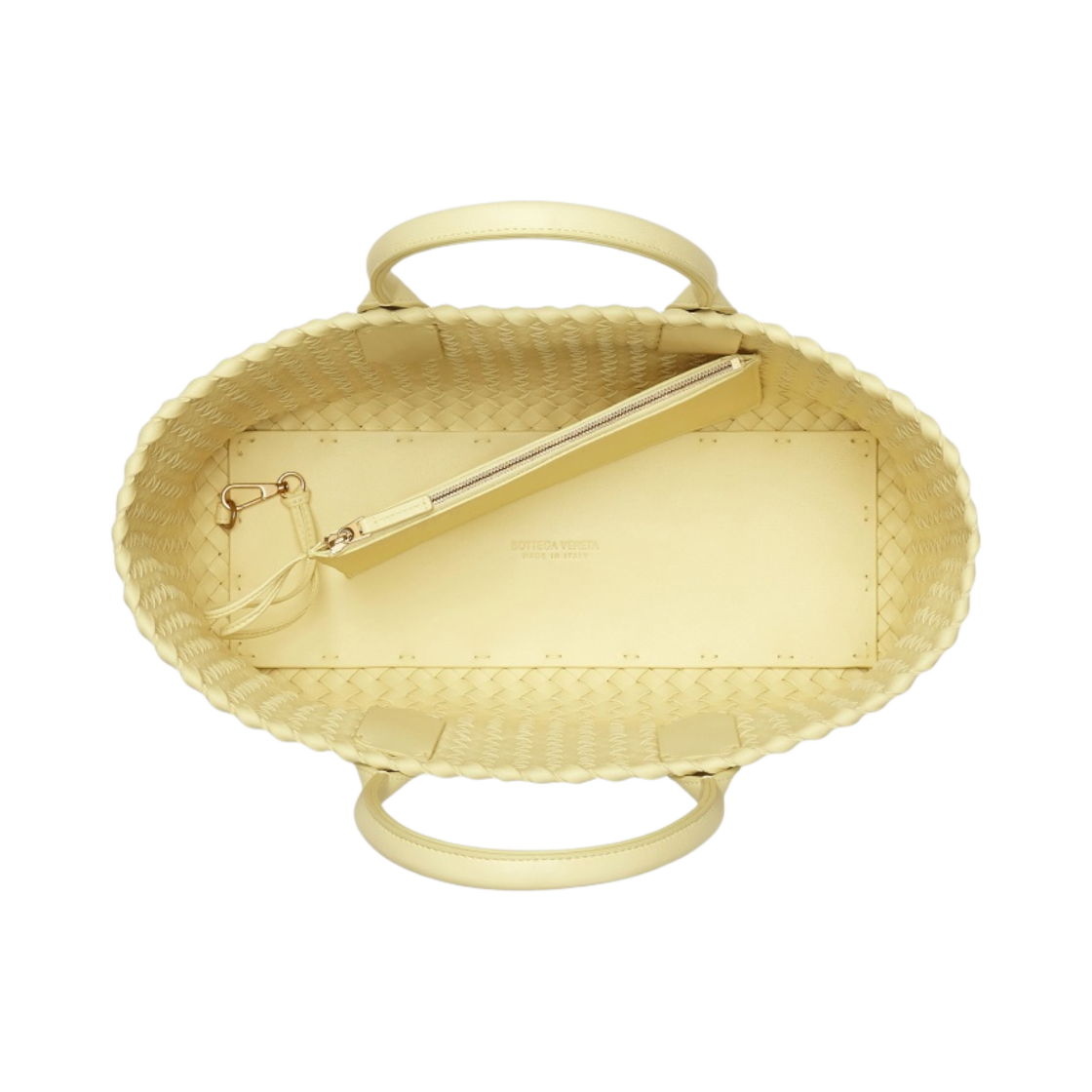 보테가 베네타 스몰 카밧 아이스크림(Bottega Veneta Small Cabat Ice Cream) - 2