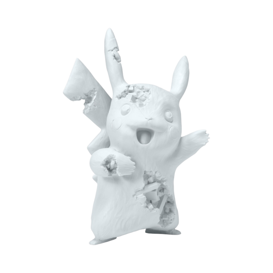 - Daniel Arsham x Pokemon Crystalized Pikachu Future Relic Blue Edition of 500
