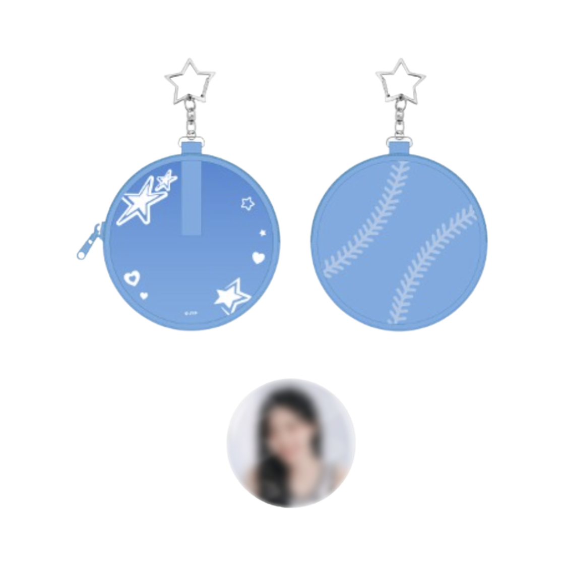 트와이스 홈 그라운드 캔 배지 파우치 세트 다현(Twice Home 9Round Can Badge Pouch Set Dahyeon) - 1