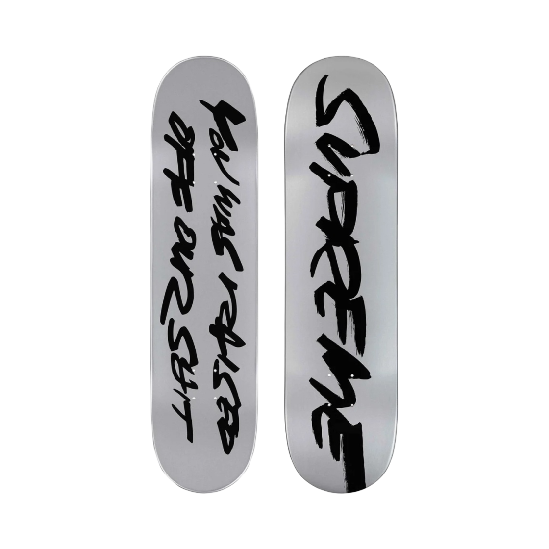 슈프림 퓨추라 스케이트보드 실버 - 24SS(Supreme Futura Skateboard Silver - 24SS)