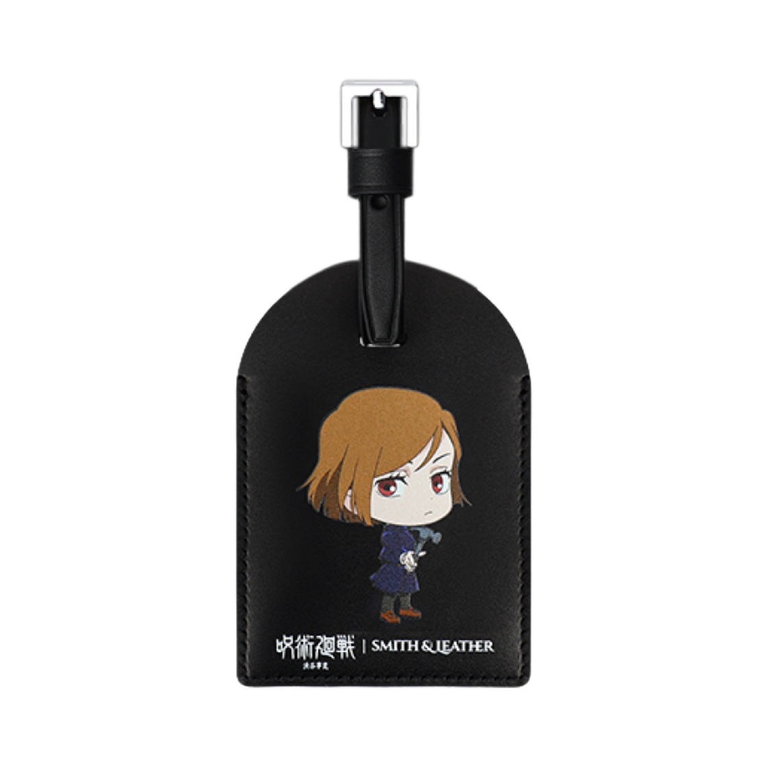 스미스 앤 레더 x 주술회전 레더 러기지 택 쿠기사키 노바라(Smith & Leather x Jujutsu Kaisen Leather Luggage Tag Kugisaki Nobara)