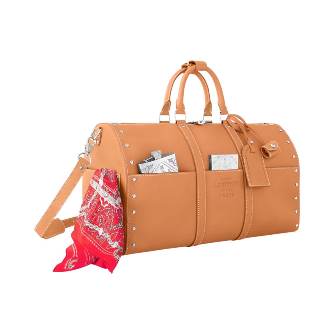 루이비통 키폴 반둘리에 50 내츄럴 탄(Louis Vuitton Keepall Bandouliere 50 Natural Tan) - 2