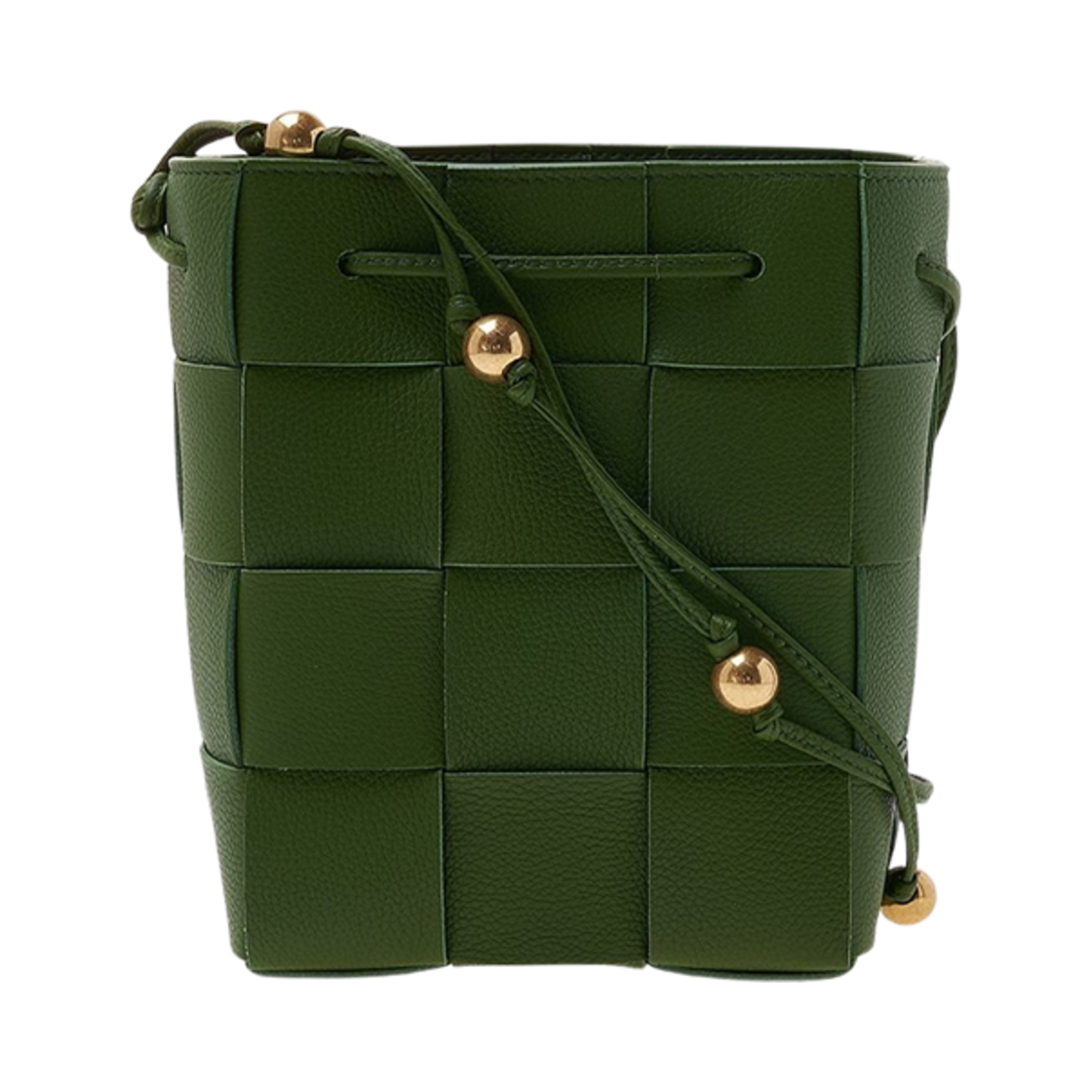 714606VCP133141 Bottega Veneta Intrecciato Mini Bucket Bag Avocado