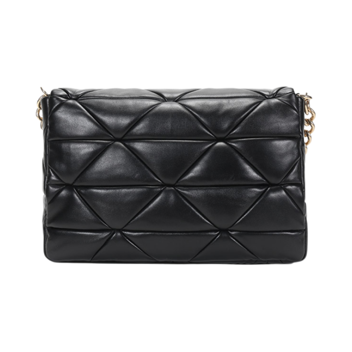 프라다 시스템 나파 패치워크 숄더백 블랙(Prada System Nappa Patchwork Shoulder Bag Black) - 3