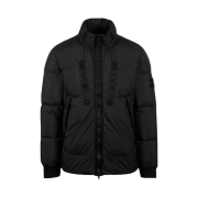 Stone Island 40223 Garment Dyed Crinkle Reps Down Jacket Black - 21FW