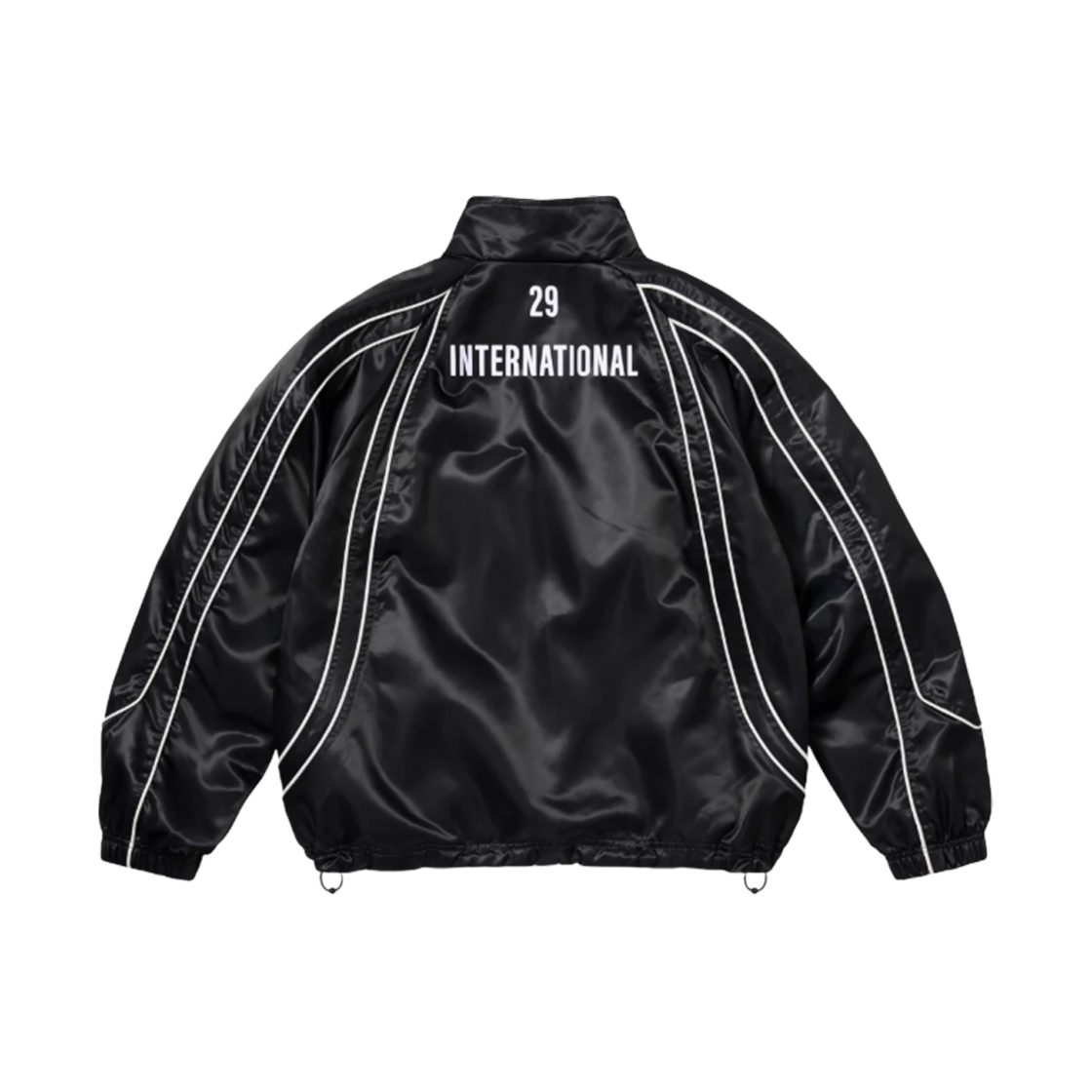 슈프림 사틴 파이핑 풀오버 블랙 - 25SS | Supreme | KREAM