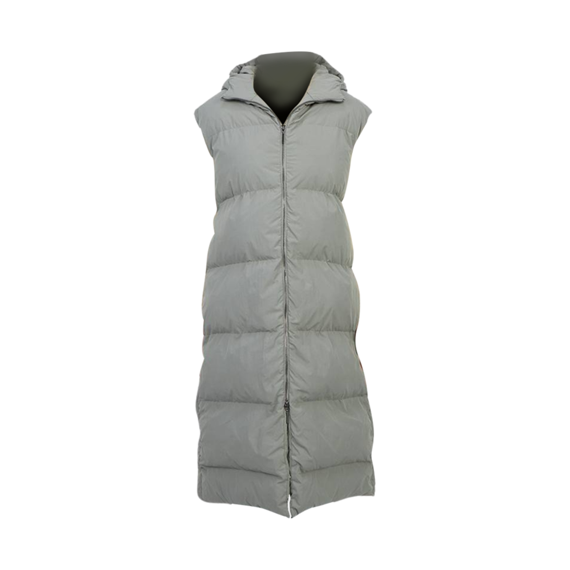 (W) 스튜디오 니콜슨 하잔 에코다운 패딩 베스트 그레이((W) Studio Nicholson Hazan Ecodown Padding Vest Gray)