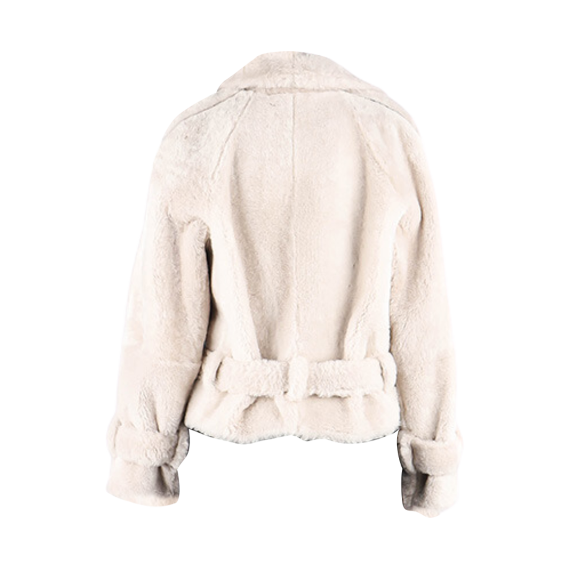 (W) 브루넬로 쿠치넬리 쉽스킨 자켓 베이지((W) Brunello Cucinelli Sheepskin Jacket Beige) - 2