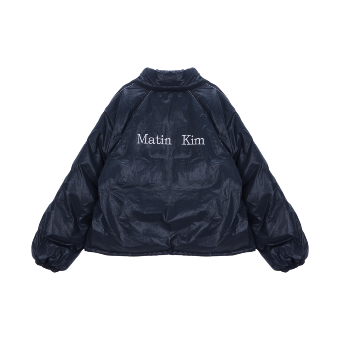ジャケット・アウター MATIN KIM LOGO COATING JUMPER IN BLACK Designer fashion, Seoul-fully created | W Concept