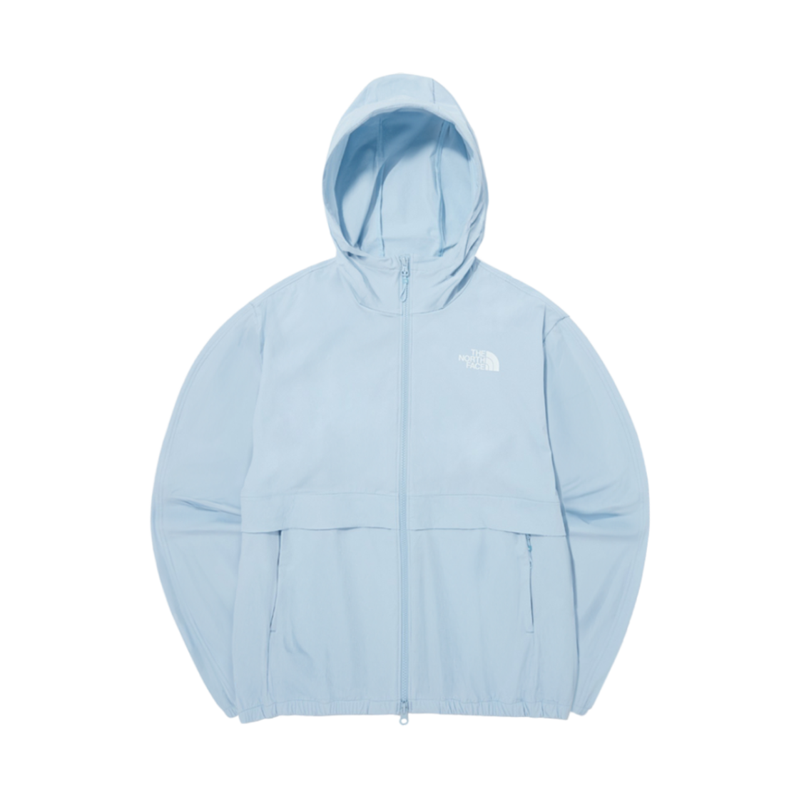 NJ3BQ08M The North Face White Label Ice Run Jacket Light Blue