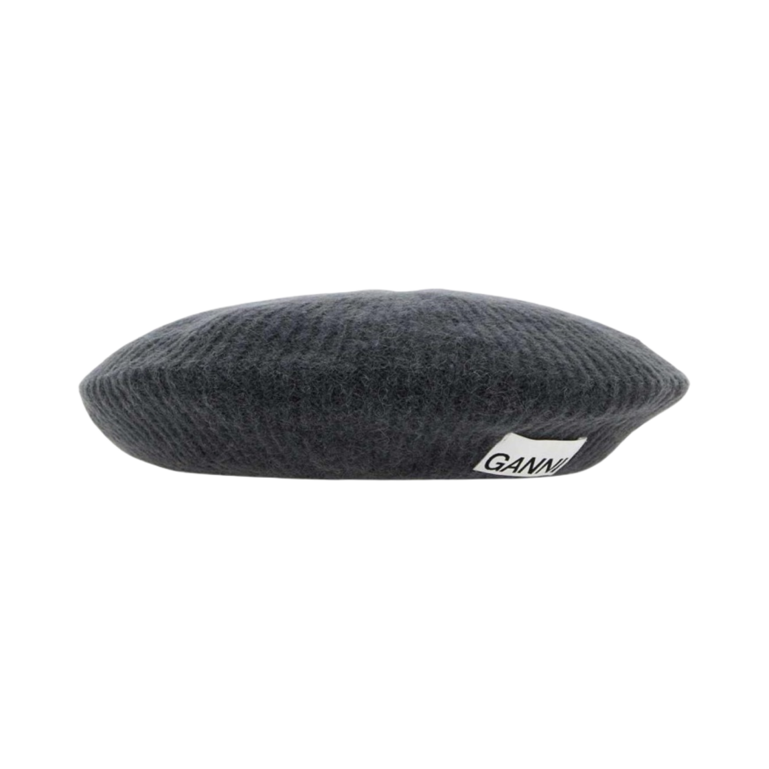 (W) 가니 소프트 울 베레모 볼캐닉 애쉬((W) Ganni Soft Wool Beret Volcanic Ash) - 1