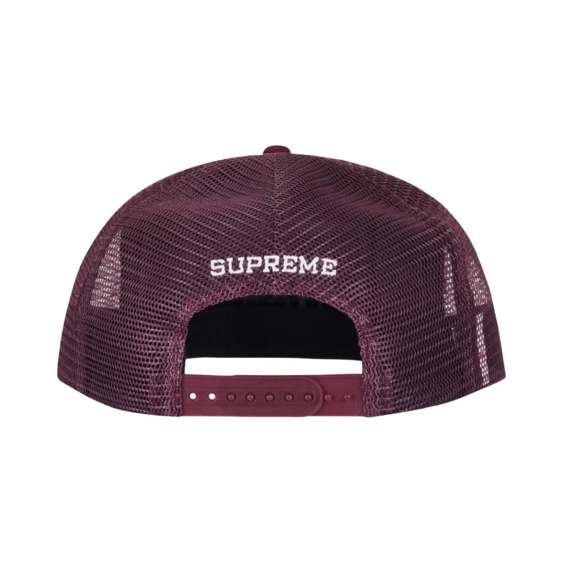 슈프림 스탬프 메쉬 백 5-패널 마룬 - 23SS(Supreme Stamped Mesh Back 5-Panel Maroon - 23SS) - 2