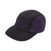 (W) Matin Kim Color Block Camp Cap Black