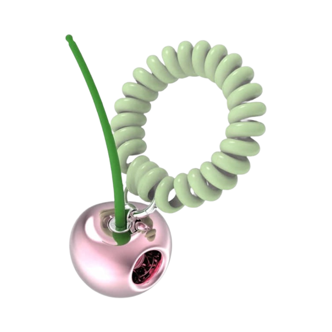 - (W) Yvmin Cherry Hair Tie Pink